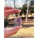 Lepidolite Wire Wrapped Pendant in Silver Fill Wire by Rock My Zen